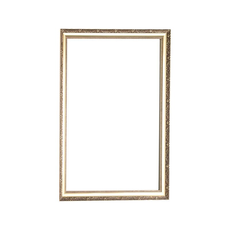 SAPHO - BOHEMIA zrcadlo v dřevěném rámu 686x886 mm (NL483)