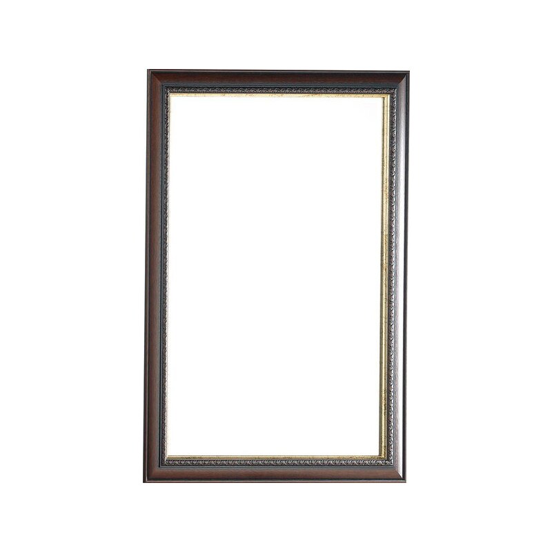SAPHO - NATURAL zrcadlo v dřevěném rámu 713x913 mm (NL513)