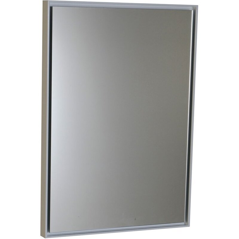 SAPHO - FLOAT zrcadlo s RGB osvětlením 400x600mm, bílá (22392)