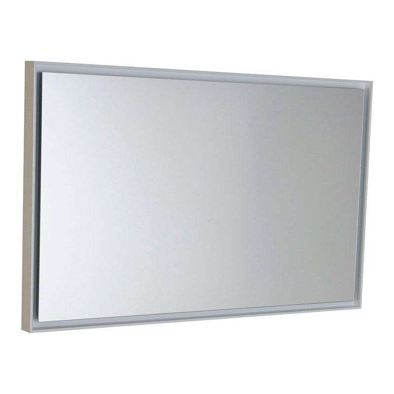SAPHO - FLOAT zrcadlo s RGB osvětlením 900x550mm, bílá (22562)