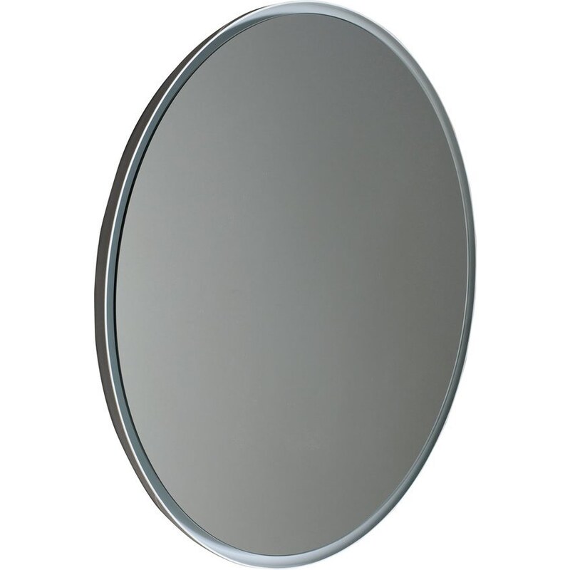 SAPHO - FLOAT zrcadlo s LED osvětlením, průměr 600mm, bílá (22559)
