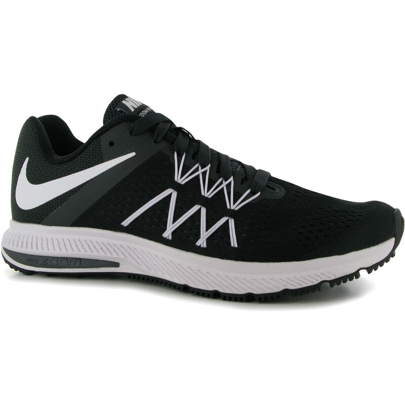 Běžecká obuv Nike Zoom Winflo 3 pán. černá/bílá
