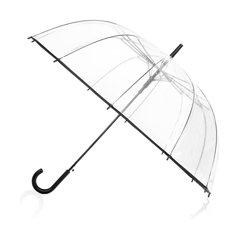Transparentní deštník Black Stripe