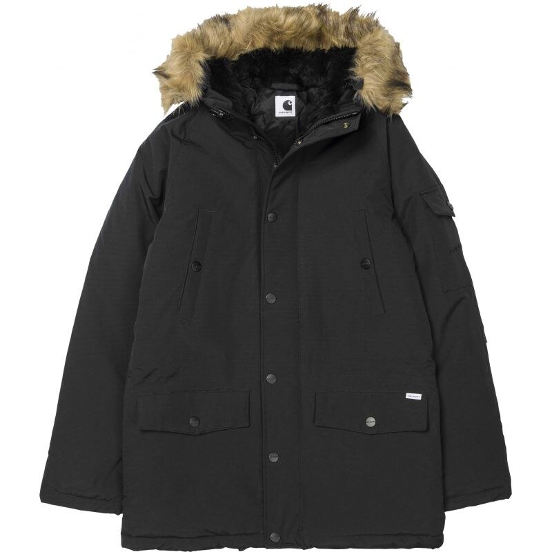 BUNDA CARHARTT WIP ANCHORAGE PARKA WMS - černá -