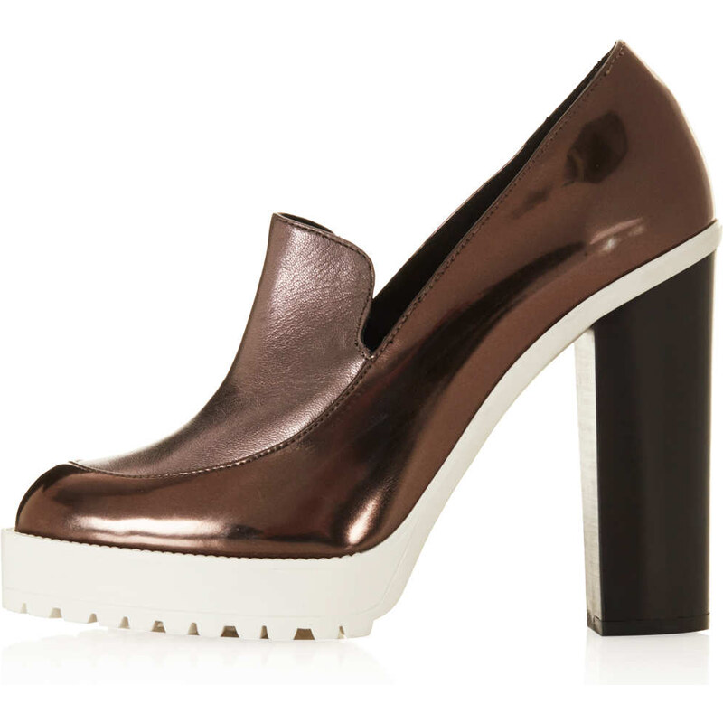 Topshop SWEET Platform Cleated Loafers