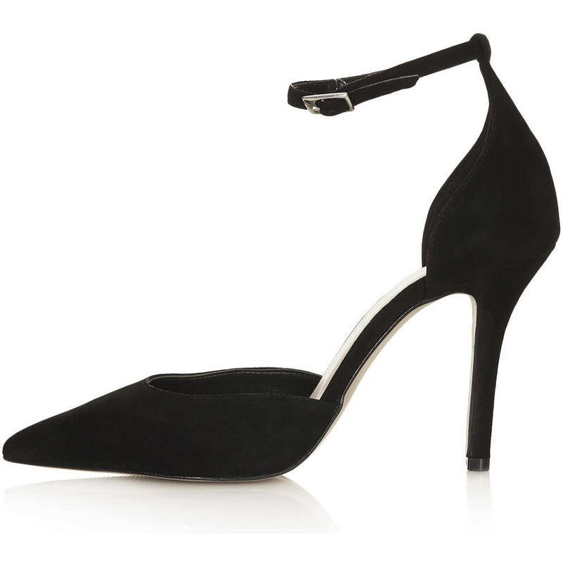 Topshop GIZMO Ankle Strap Court Shoes