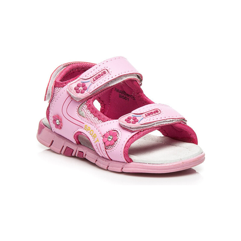 Růžové sandály - B561PI