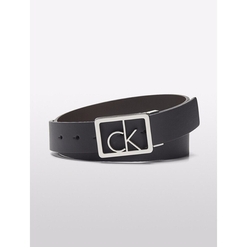 Calvin Klein dámský pásek Reversible logo buckle