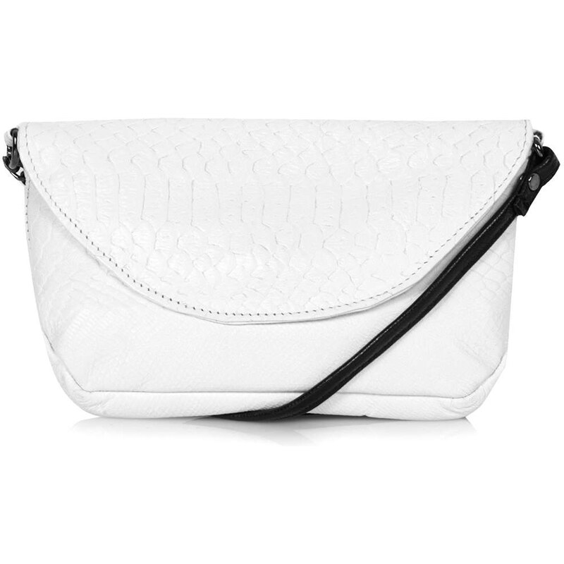 Topshop Leather Chain Strap Pouch Bag