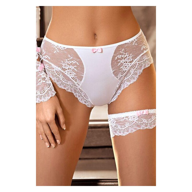 Dámské boxerky Ambre shorts white - ROZA