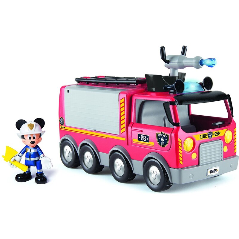 Mikro hračky Mickey Mouse hasičské vozidlo 24 cm