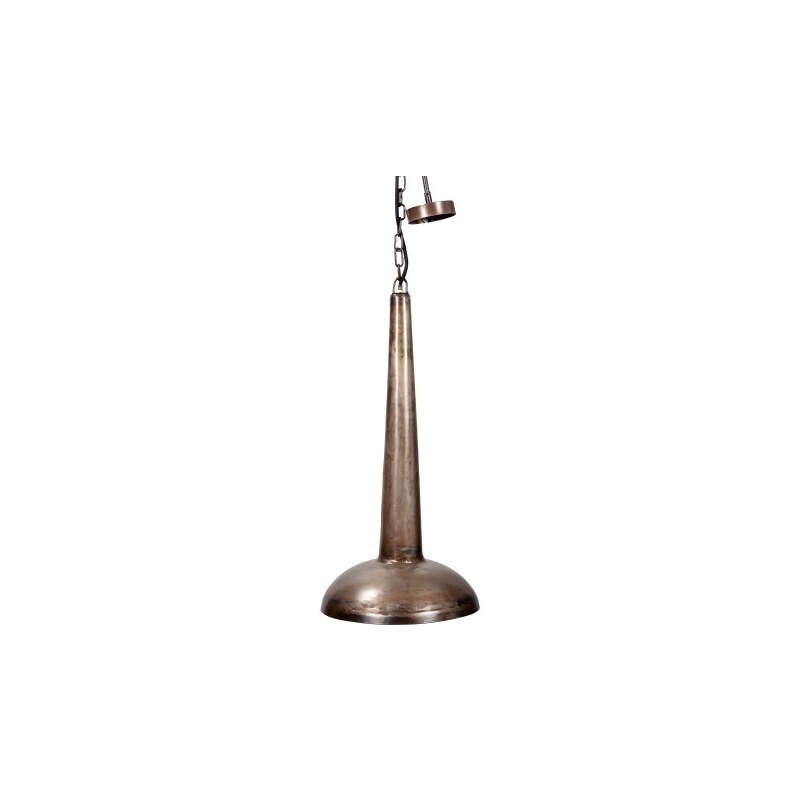 Industrial style, Podlouhlá závěsná kovová lampa 62x30cm (1343)