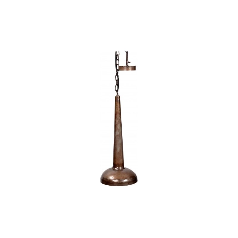 Industrial style, Jednoduchá a originální závěsná lampa/lustr 48x20cm (1352)