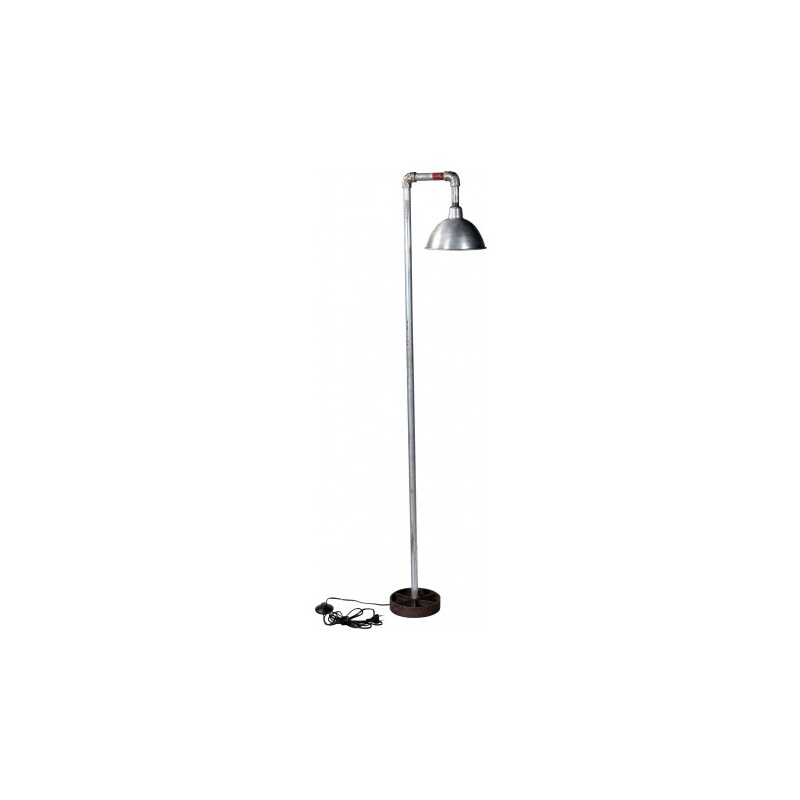 Industrial style, Podlahová lampa s priemyselným vzhľadom 157x20x28cm (1355)