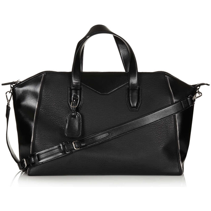 Topshop Winged Zip Edge Luggage