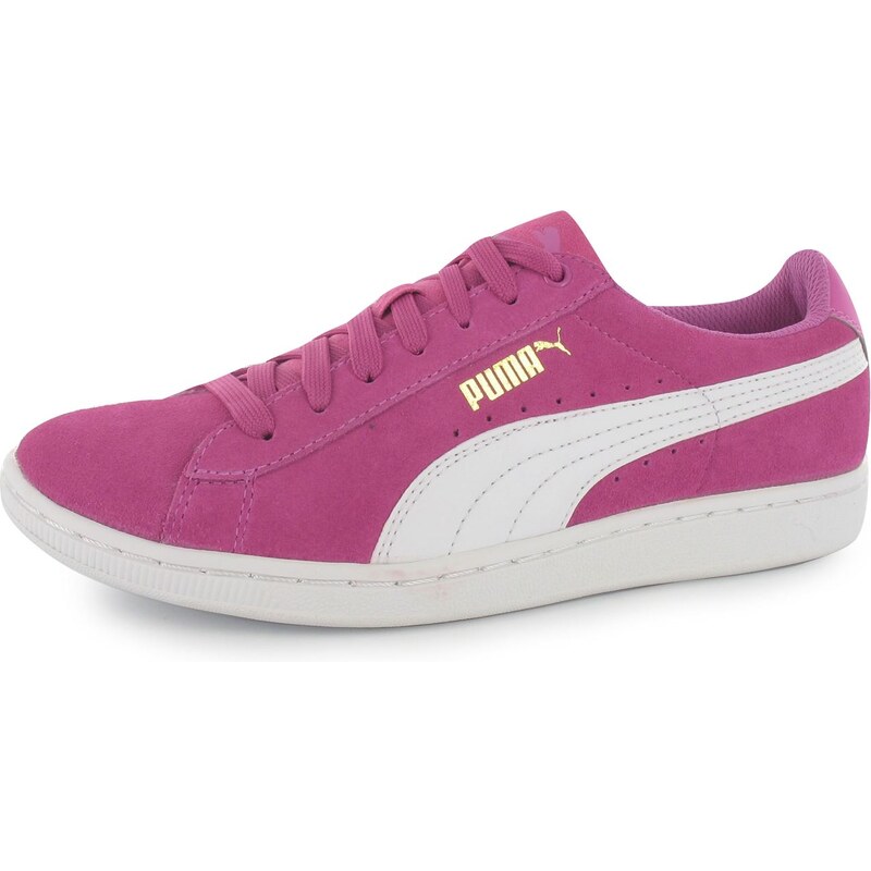 Puma Vikky Ladies Trainers, pink/white