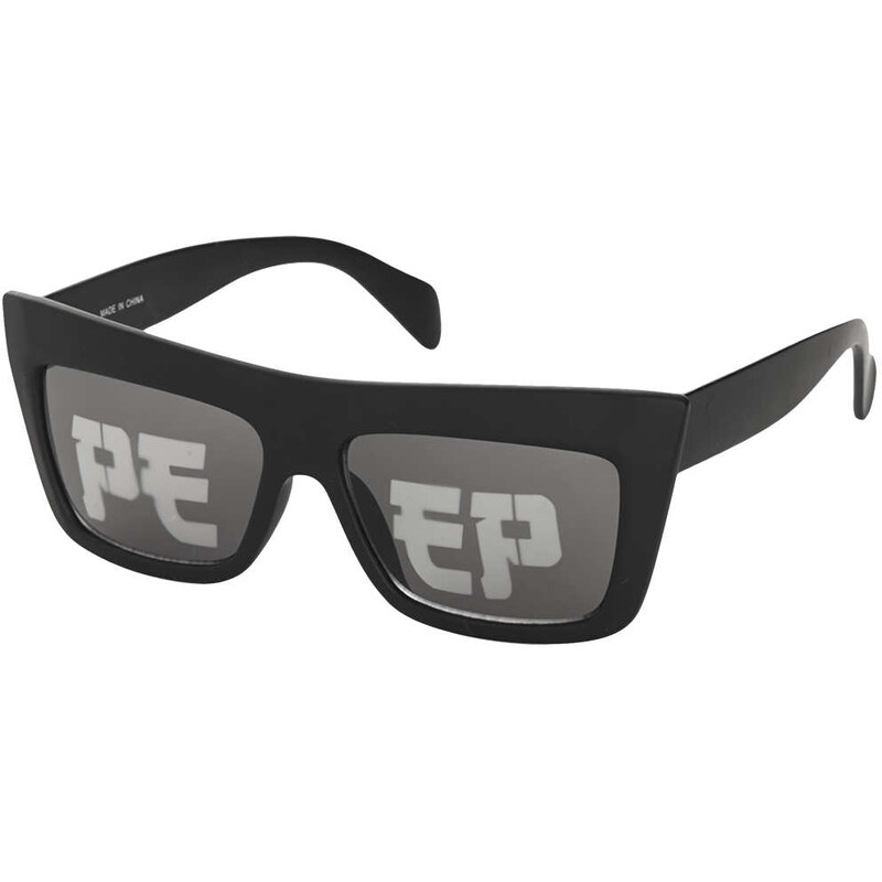 Topshop Peep Slogan Lense Sunglasses