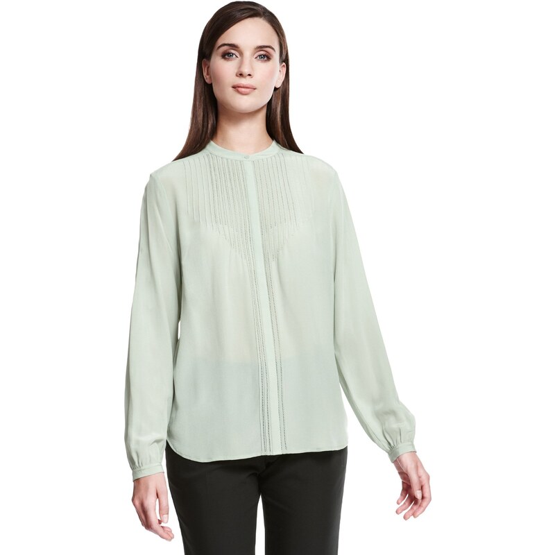 Marks and Spencer Autograph Pure Silk Pointelle Blouse