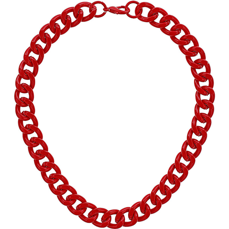 Topshop Red Chunky Chain