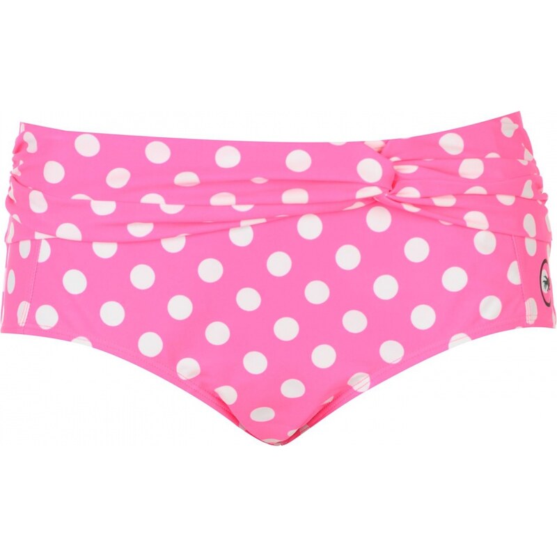 Hot Tuna Bikini Shorts Ladies, pink polka dot