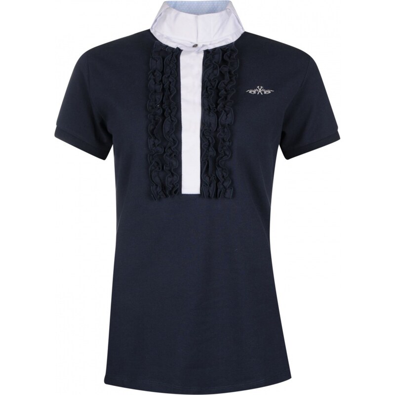 Happy Valley Varela Polo Shirt Ladies, navy