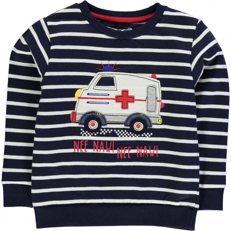 Heatons Fashion Crew Sweater Infant Boys, navy stripe