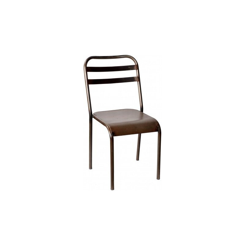 Industrial style, Železná židle 90x46x47cm (1223)