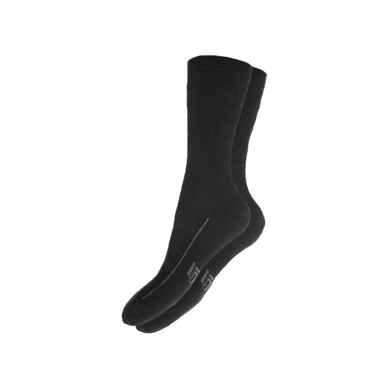 Sizeer Ponožky Vysoké Z Pas 2Ppk Black (6901) Ponožky Doplňky SISK6901 Černá