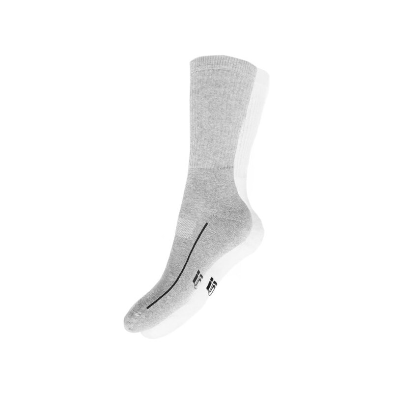 Sizeer Ponožky Vysoké Z Pas 2ppk Białe (6609) ženy Doplňky Ponožky Sisk6609