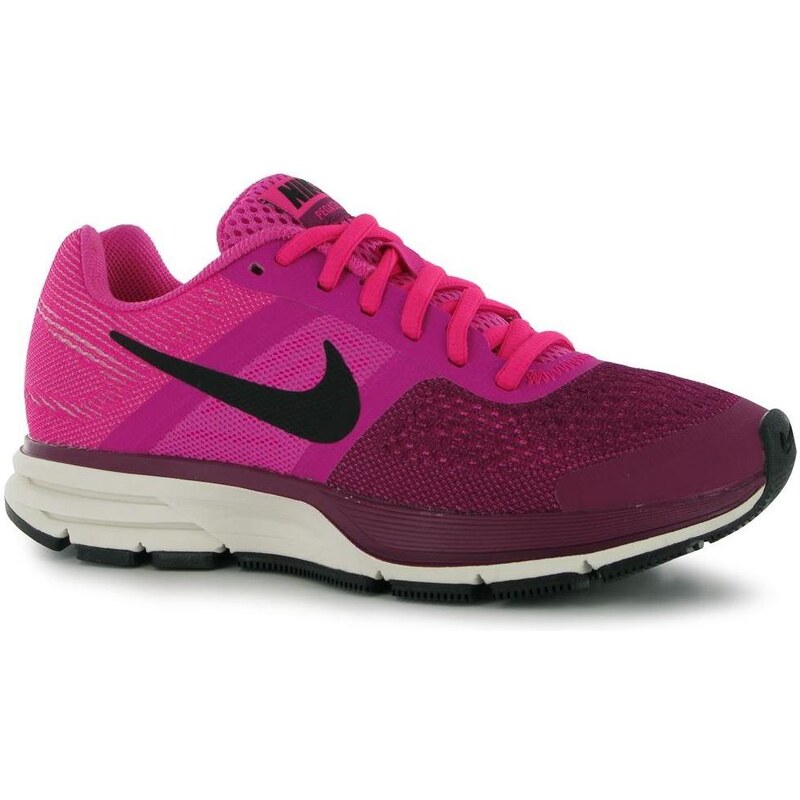 Nike Air Pegasus 30 Ladies Running Shoes Pink/Blk/RspRed 3