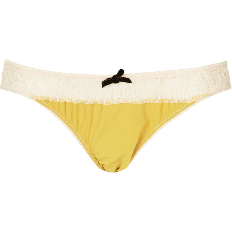 Topshop Clean Lace Mini Knickers