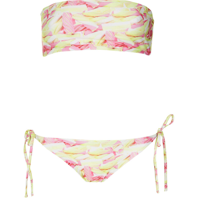 Topshop Marshmallow Bandeau Bikini
