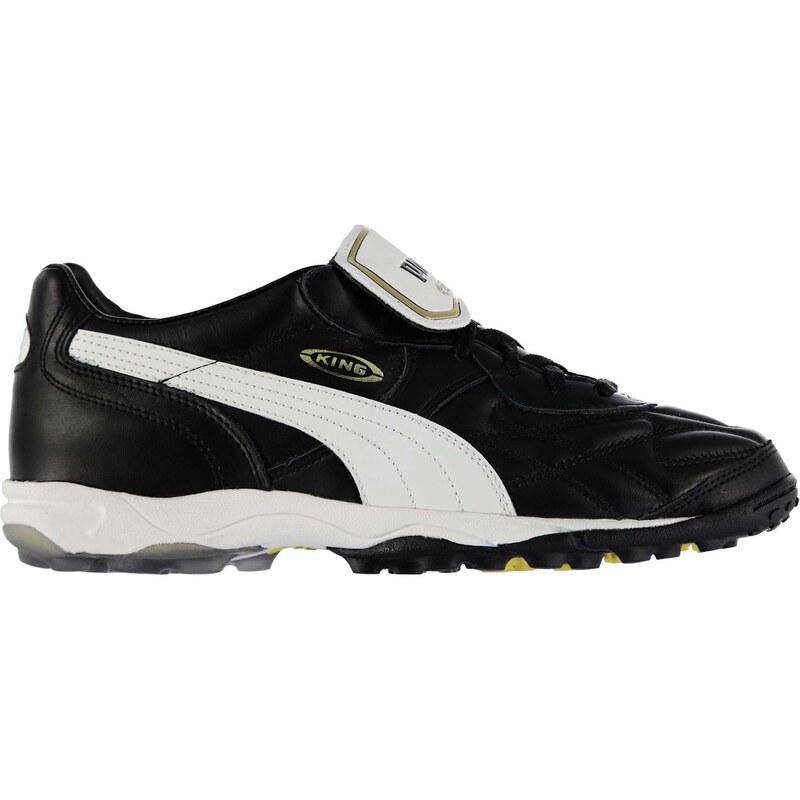 Puma King Allround Mens Astro Turf Trainers, black/whi/gold