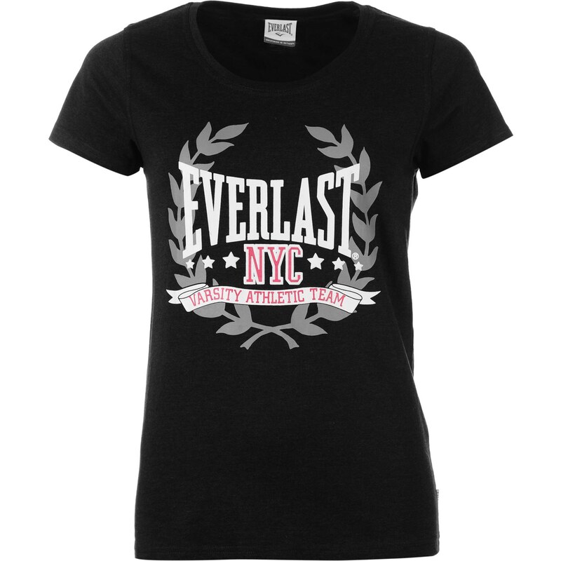 Tričko Everlast Logo dám. černá