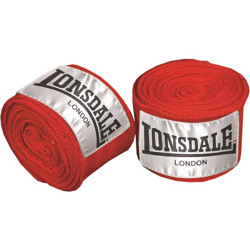Lonsdale 3.5m Pro Handwrap červená