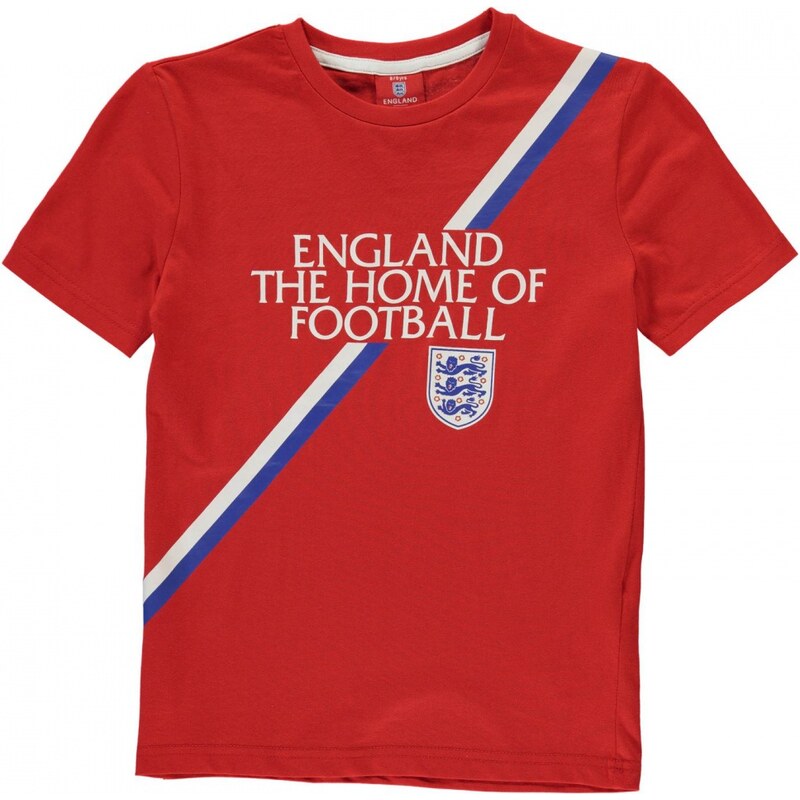 England 159 T Shirt Junior, red