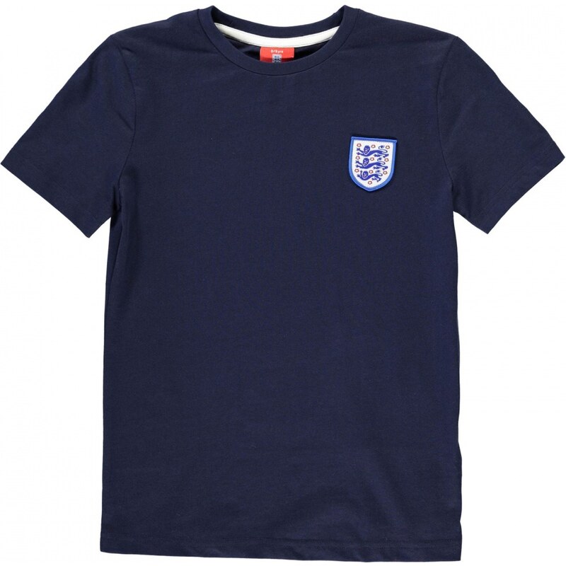 England 174 T Shirt Junior, navy