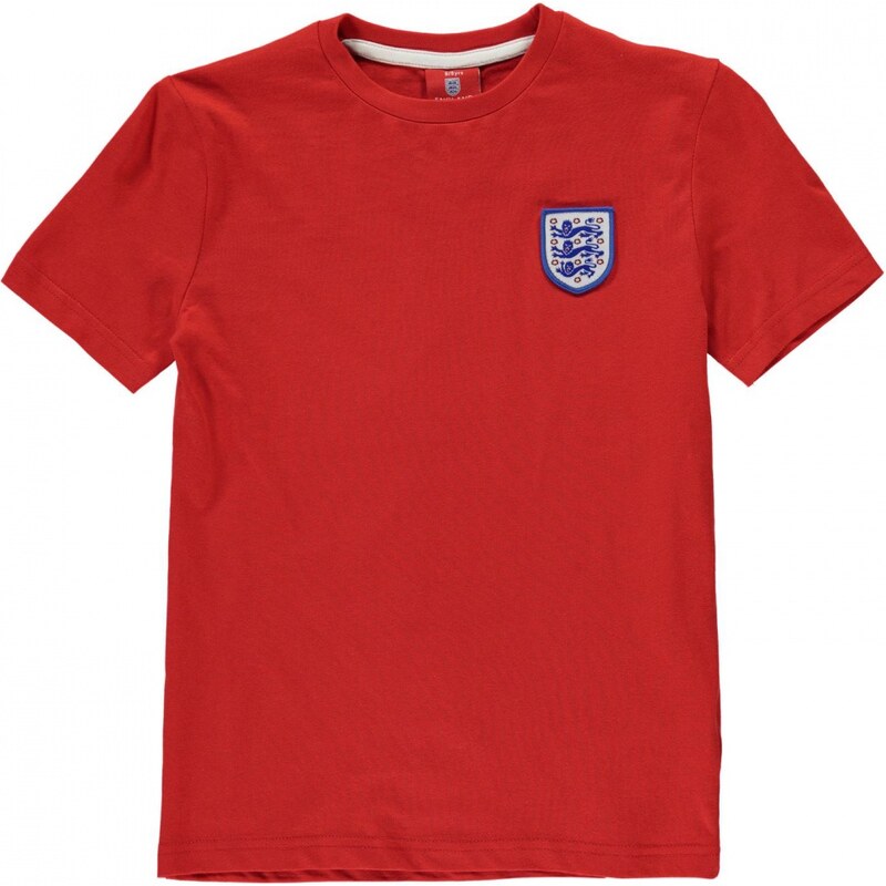 England 174 T Shirt Junior, red