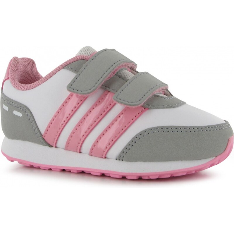 Adidas Switch Syn Infant Girls Trainers, wht/pink/grey