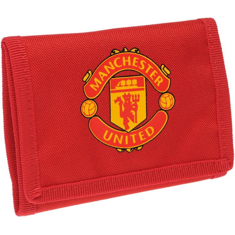 Adidas MUFC Wallet, red/white