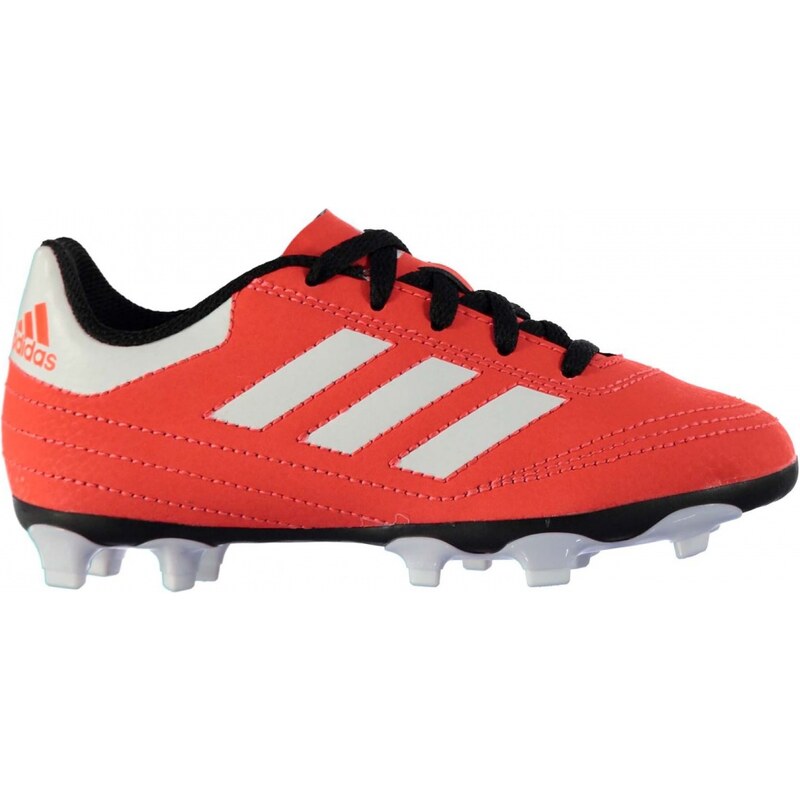 Adidas Goletto FG Childrens Football Boots, solar red