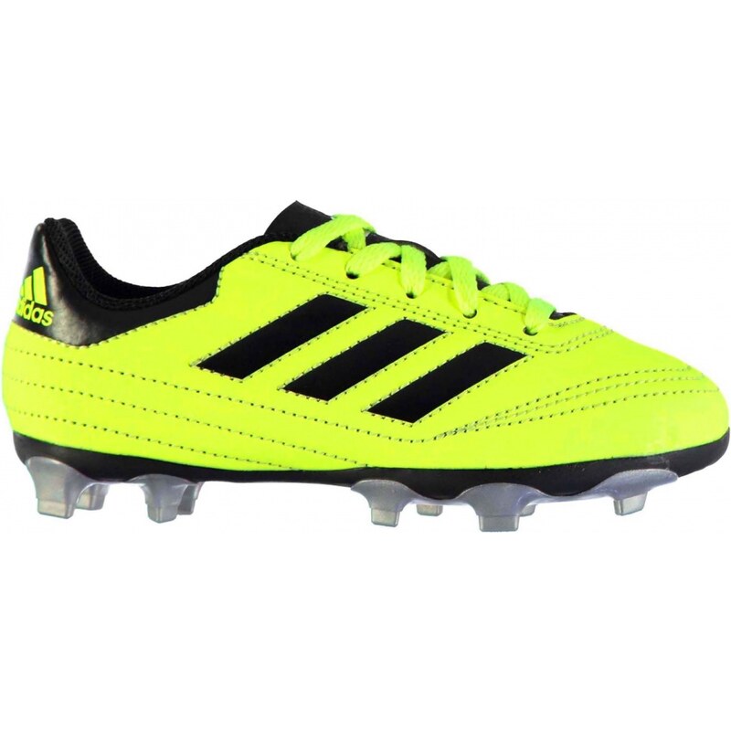 Adidas Goletto FG Childrens Football Boots, solar yellow