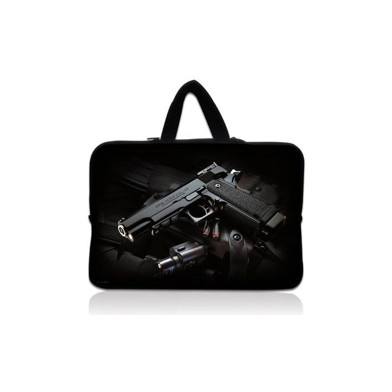 Huado pánská taška pro notebook 15.6" Revolver 9 mm Huado N15-20316
