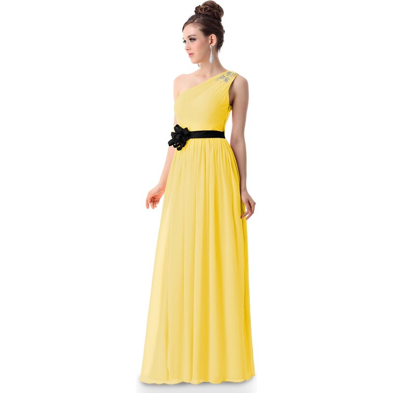 Ever Pretty Žluté šaty antického střihu
