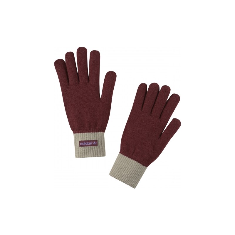 adidas Zimní rukavice GLOVE PADDED - Vínovo M30699