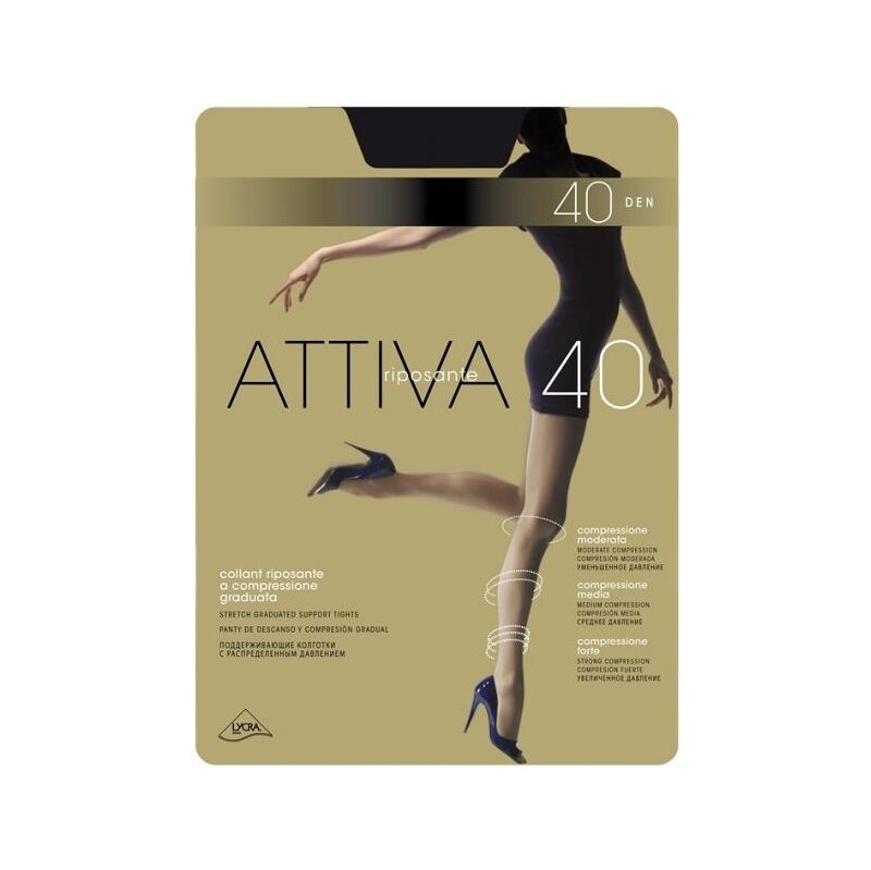 Dámské punčochové kalhoty Attiva 40 den - Omsa 113556585