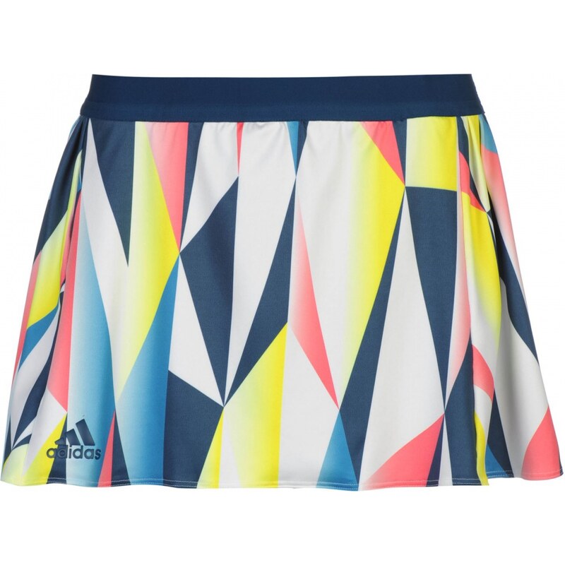 Adidas Pro Tennis Skort Ladies, blue/yellow