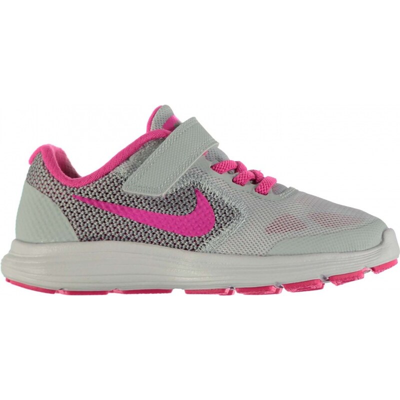 Nike Revolution 3 Trainers Child Girls, grey/pink