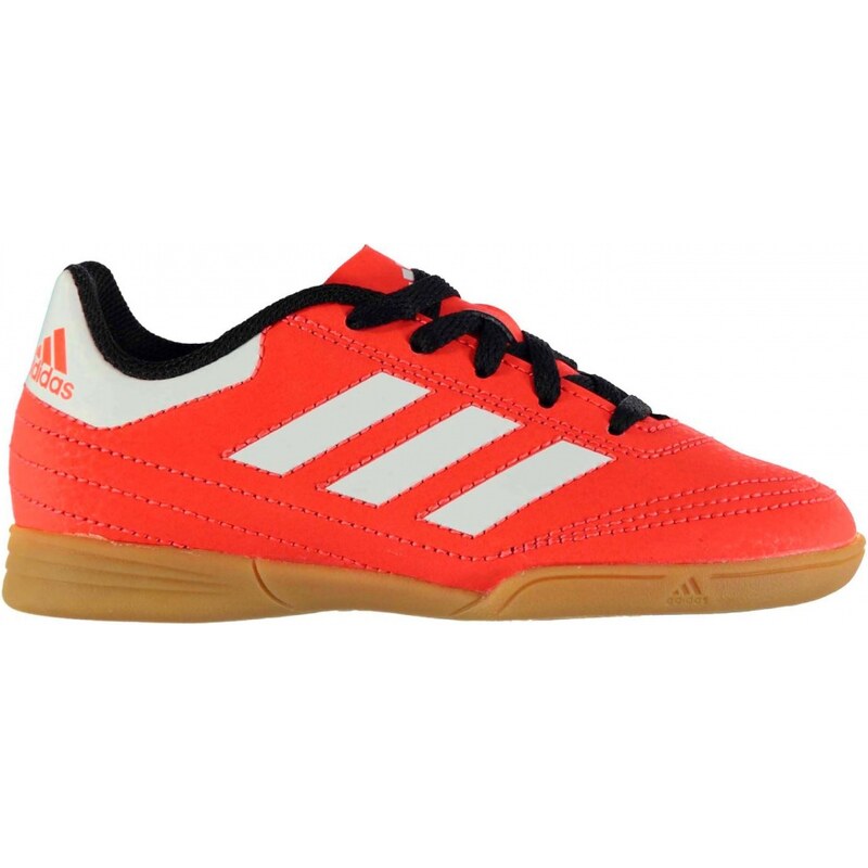 Adidas Goletto Indoor Football Boots Child Boys, solar red