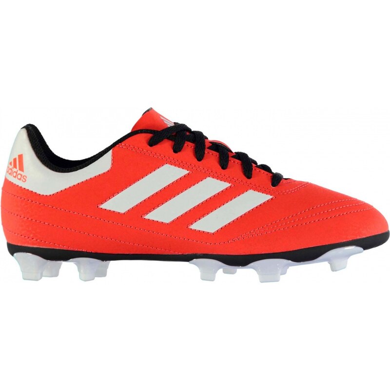 Adidas Goletto Firm Ground Football Boots Junior Boys, solar red